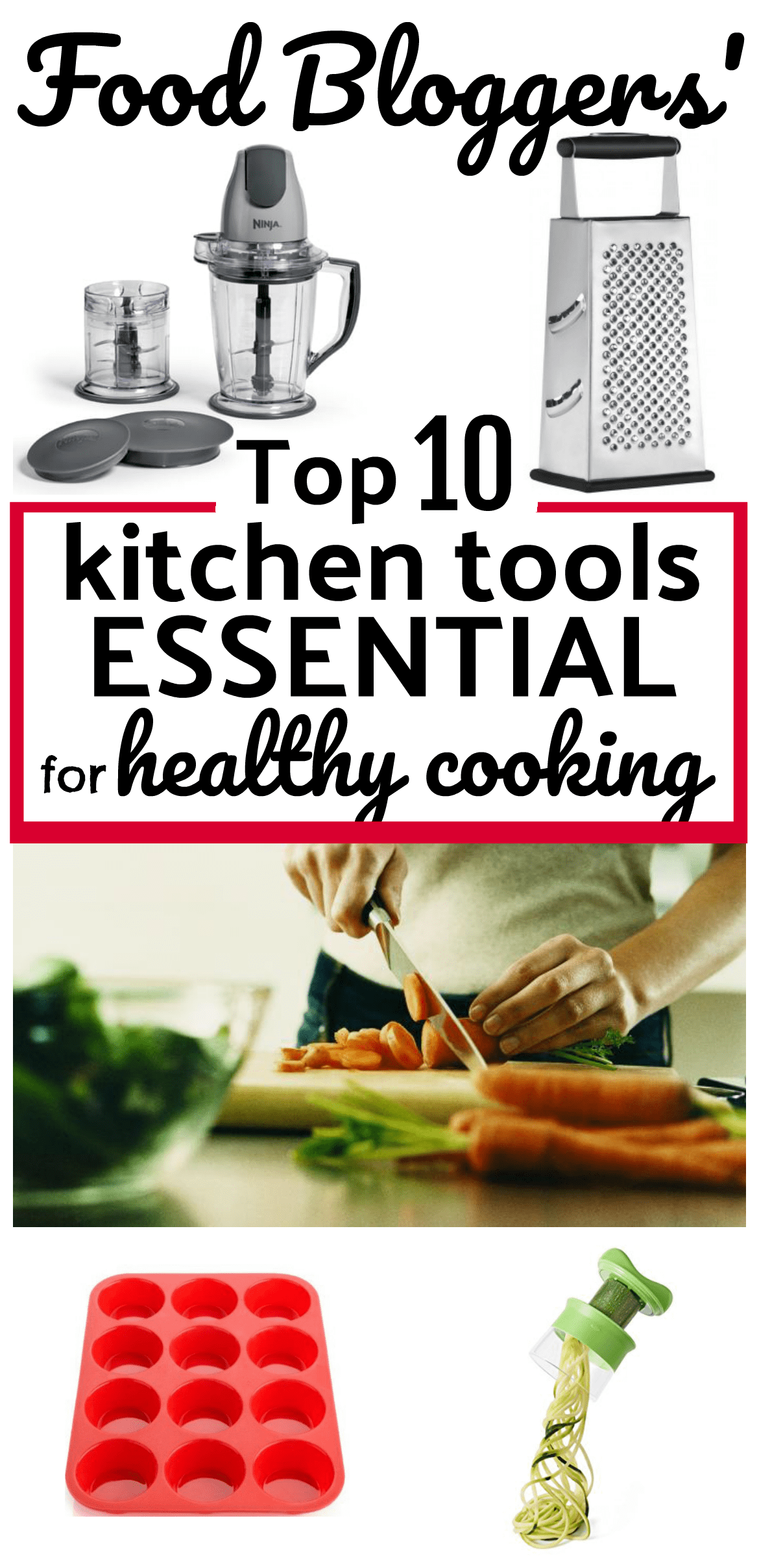 10 Essential Kitchen Tools for Healthy Cooking - Creative in My